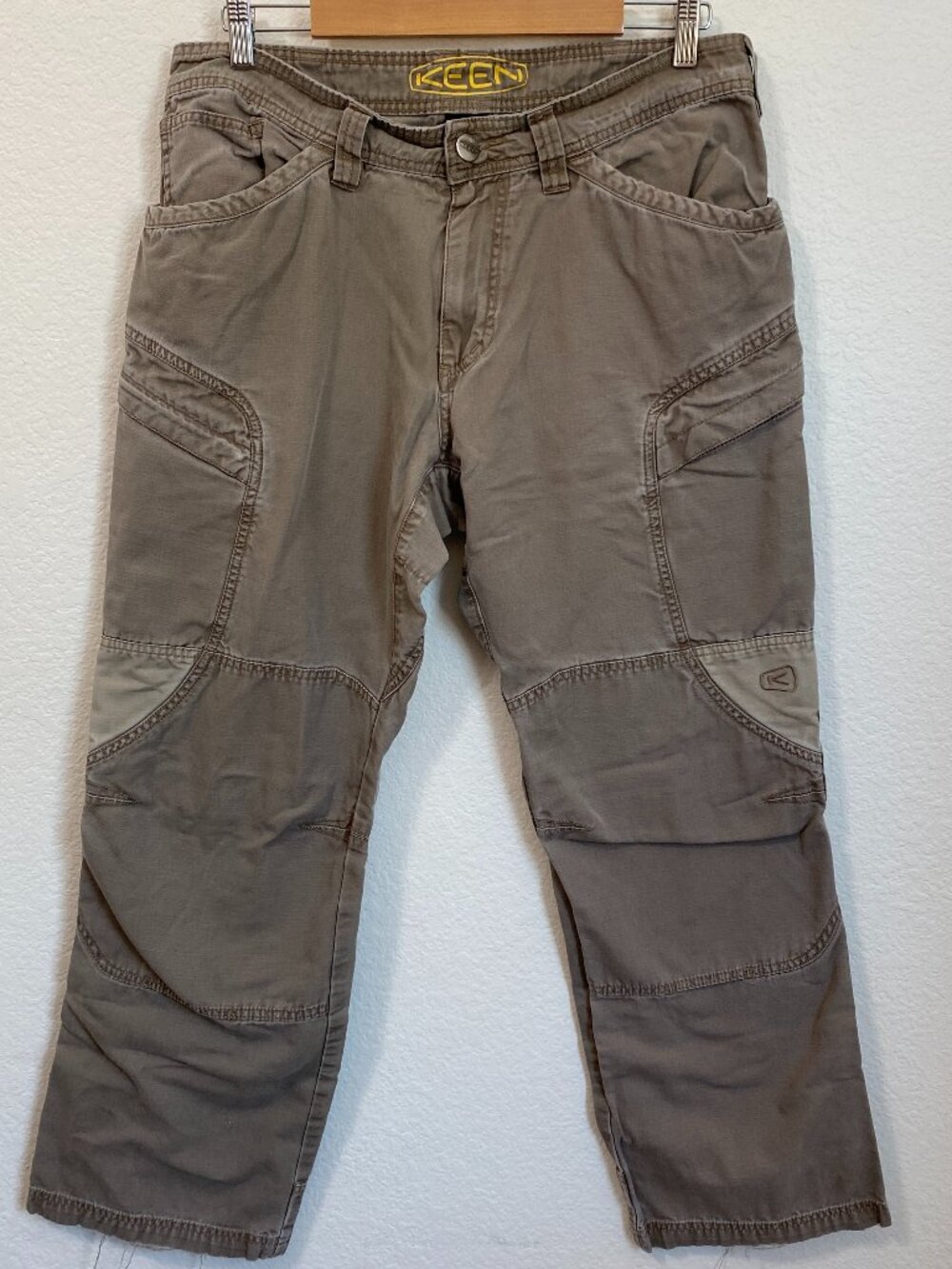 Keen 100% Cotton Hiking Pants Reinforced Men's Size 36x32